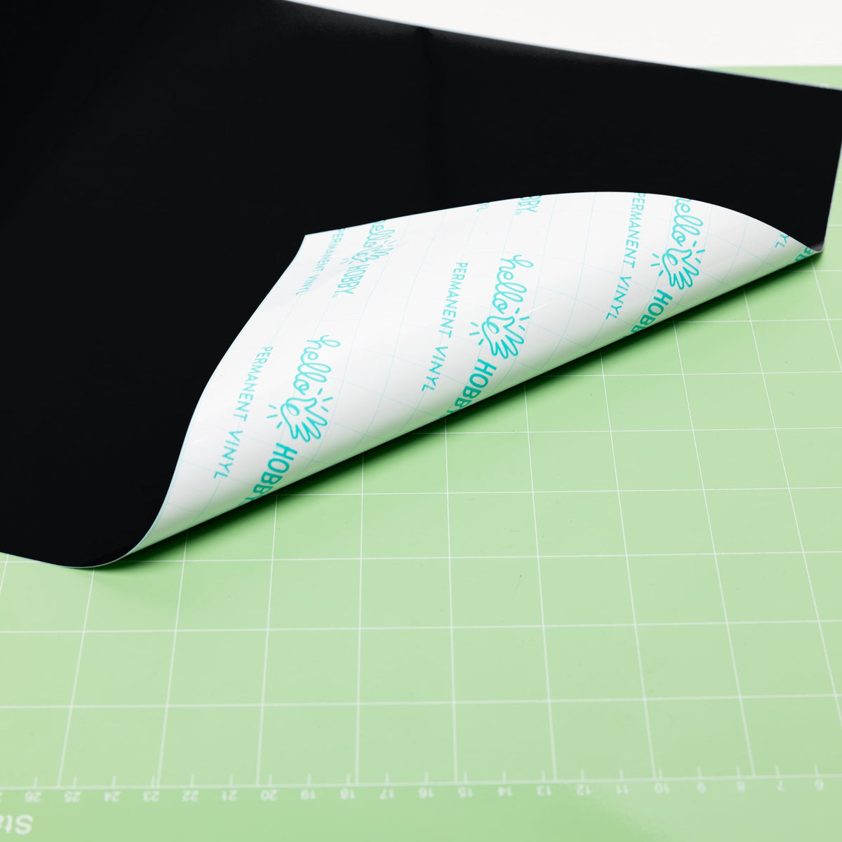 Hello Hobby 12" x 12' Black Permanent Craft Vinyl Bulk Roll — product image 4