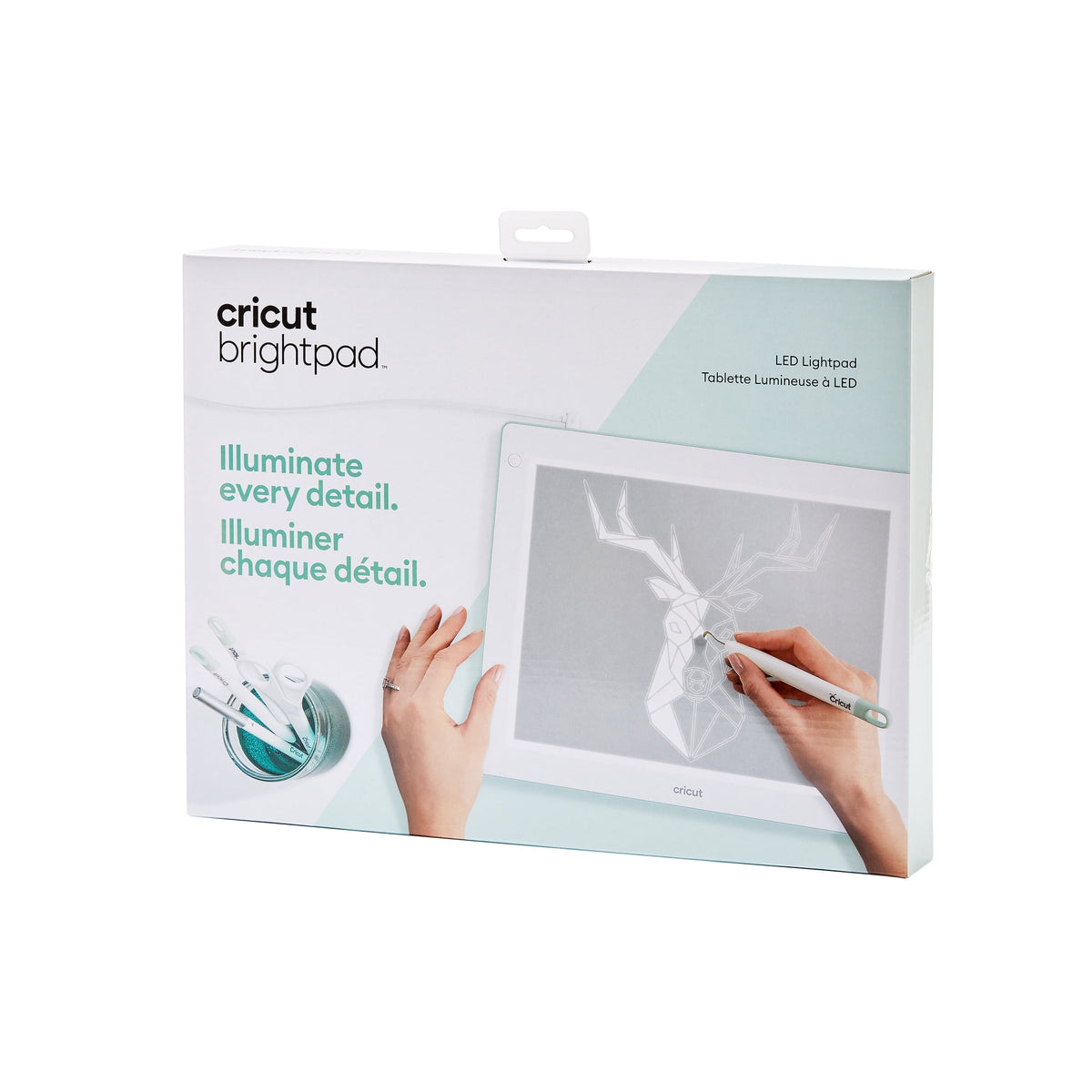 Cricut BrightPad Light Tablet with Adjustable Brightness 29.2 x 22.8 cm Lit Area — product image 7
