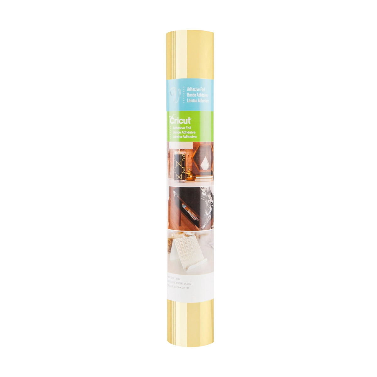 Cricut® Premium Vinyl™ Metallic – Removable, Gold, 12" x 48"