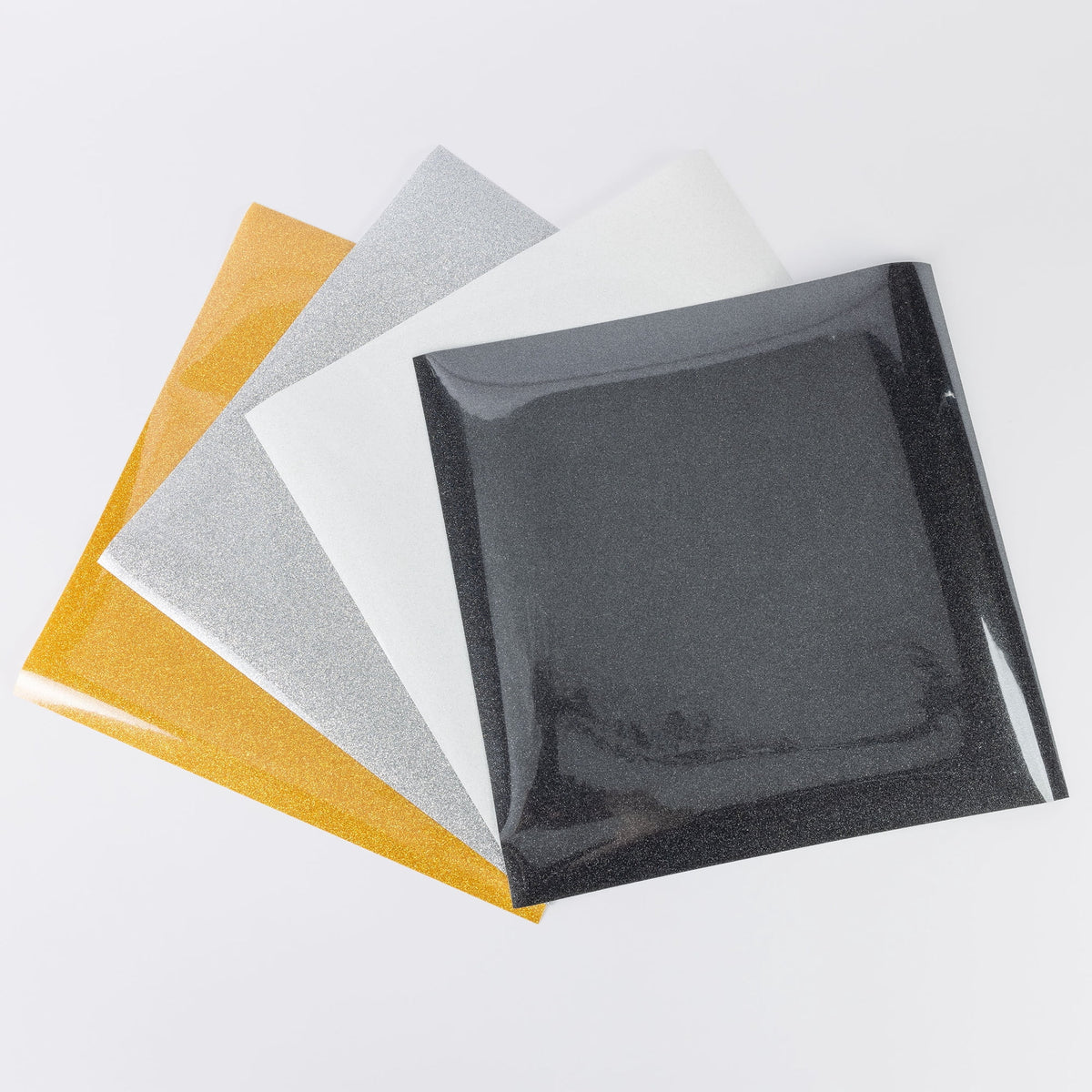 Hello Hobby 12" x 12" Basic Glitter Sampler Iron-On Sheets (4 Count) — product image 3