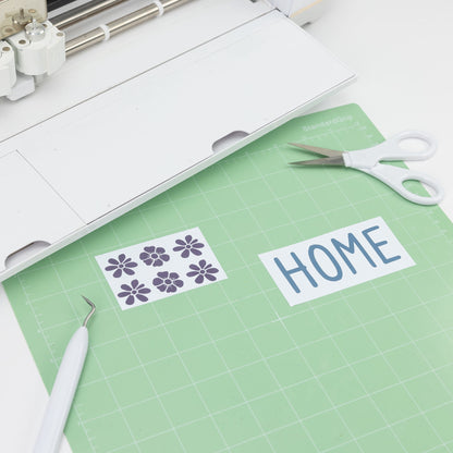 Hello Hobby 12" x 12" Cool Tone Sampler Permanent Craft Vinyl Sheets (4 Count) — product image 7