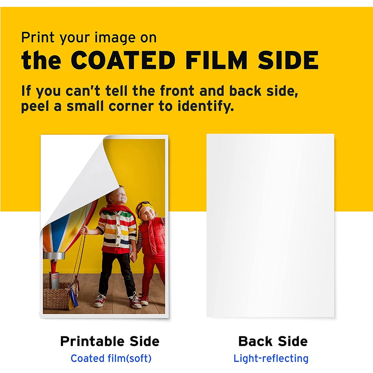 Printers Jack Iron on Heat Transfer Paper for White and Light Fabric, 1 Layer, 20 Sheets 8.3x11.7 inch — product image 3