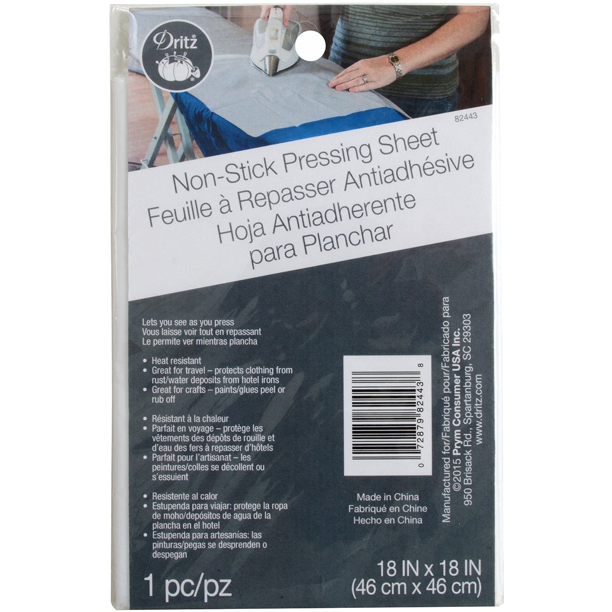 Dritz Non-Stick Pressing Sheet — product image 2