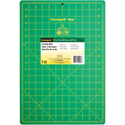 Omnigrid 12" x 18" Cutting Mat with Grid, Non-Slip Rectangular Mat for Quilting & Crafting — product image 2