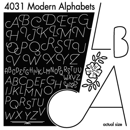 Stitcher's Revolution Brand Modern Alphabets Iron-on Transfers for Embroidery — product image 4