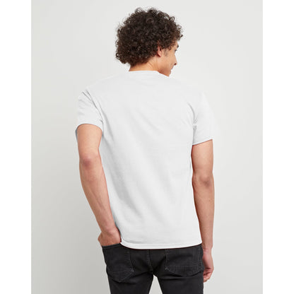 Hanes Men Crew neck T-Shirt 4-Pack ComfortSoft 100% Cotton Heavyweight Tee Plain — product image 4