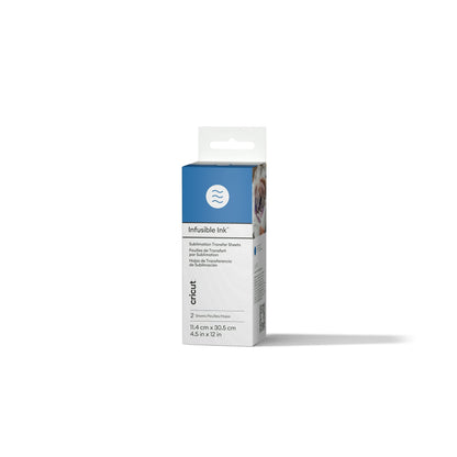 Infusible Ink™ Transfer Sheets (2 ct), 4.5" x 12",TRUE BLUE