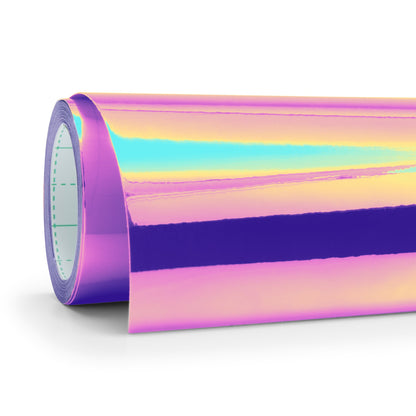 Cricut Joy™ Smart Iron-On™ Vinyl Holographic Matless Heat Transfer Vinyl, 5.5" x 24", Cobalt — product image 2