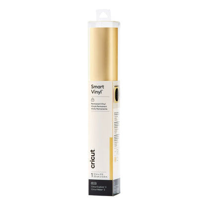 Cricut® Smart Vinyl™ Shimmer Matless Permanent Vinyl (3 ft), 13" x 36",Gold — product image 2