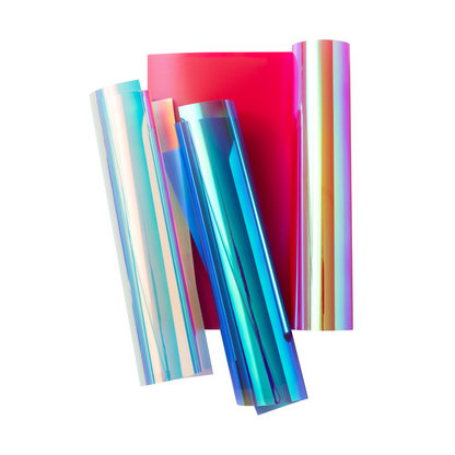 Cricut Joy Xtra™ Smart Iron-On™ Vinyl Holographic Matless Heat Transfer Vinyl, Sampler (3 ct), 9.5" x 12" — product image 2