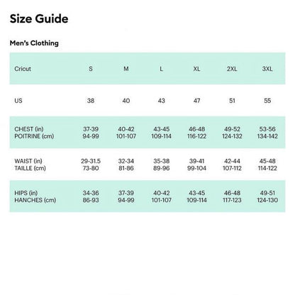 Cricut® Men's T-Shirt Blank, Crew Neck, 3XL — product image 2
