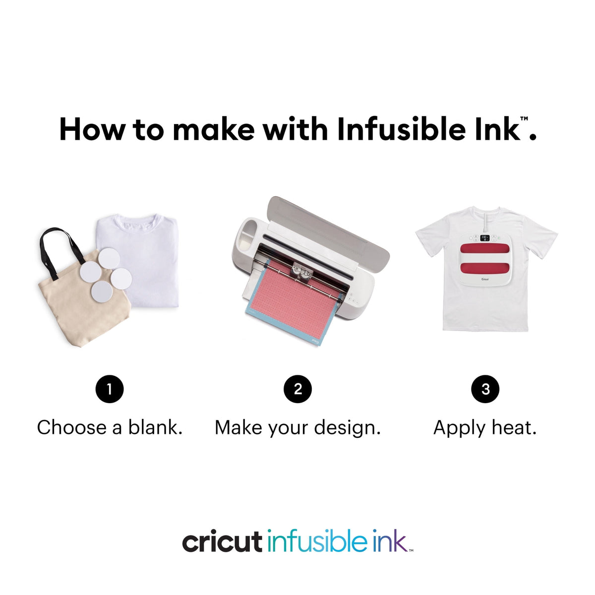 Cricut® Infusible Ink Sheets Solid (2), True Blue, 12" x 12" — product image 3