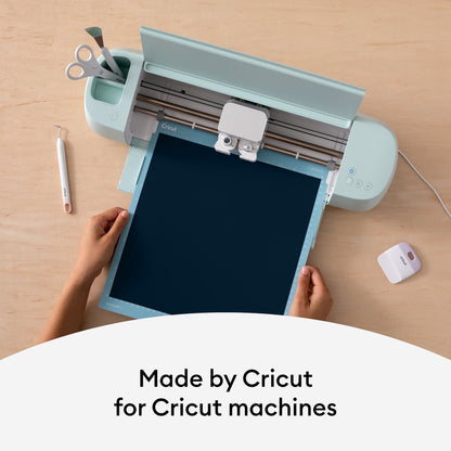 Cricut Everyday Iron-On Vinyl, Navy Blue,12" x 24" Roll — product image 2