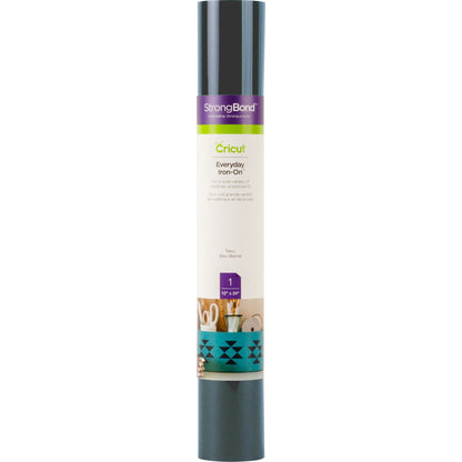 Cricut Everyday Iron-On Vinyl, Navy Blue,12" x 24" Roll — product image 3