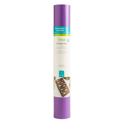 Cricut® Premium Vinyl™ – Removable, Light Purple, 12" x 48"